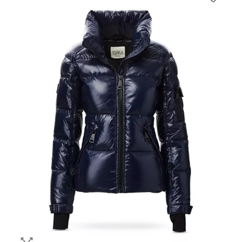 SAM. Black Down Puffer Jacket